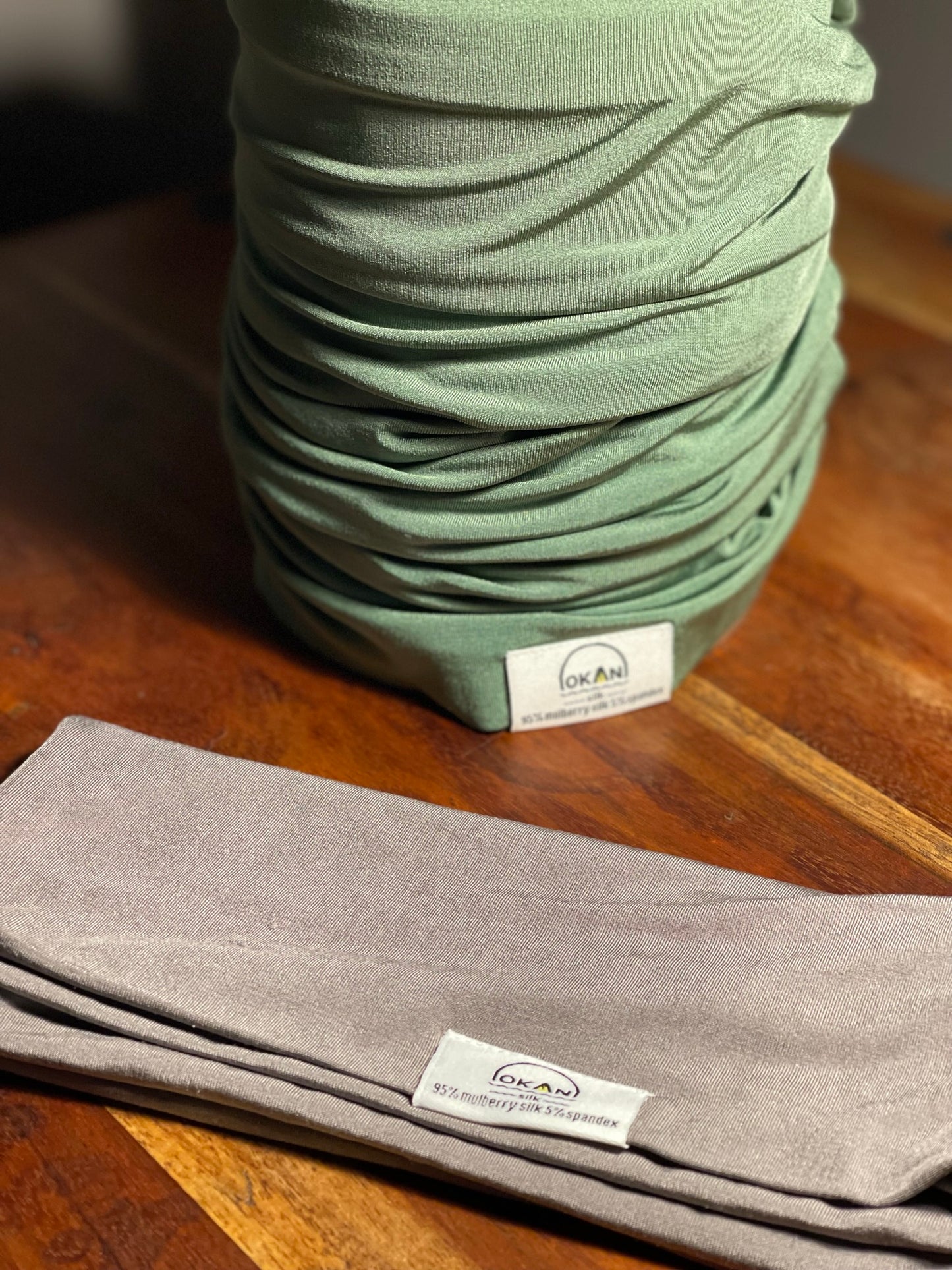 Knitted Silk Snood/Neck Gaiter